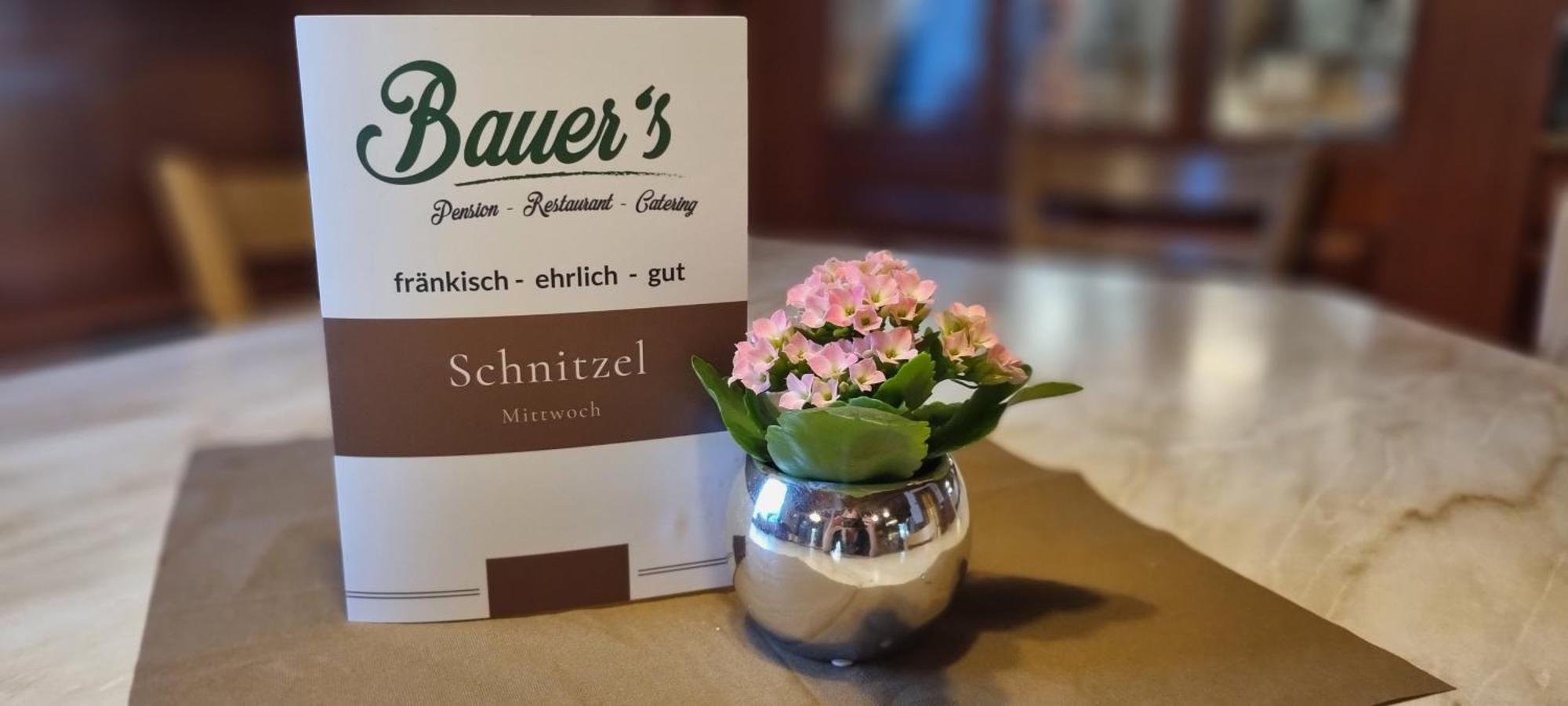 Bauer'S Pension-Restaurant-Catering Grosshabersdorf Eksteriør bilde